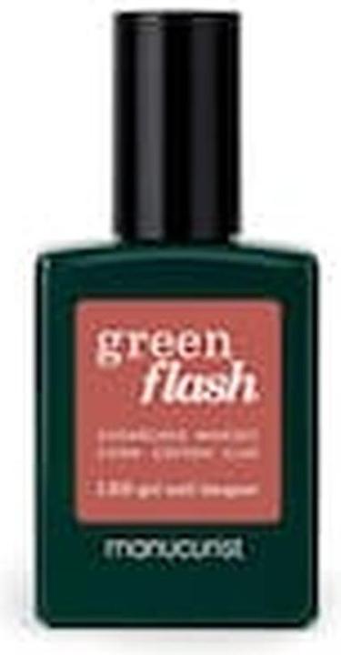 Produktbild Manucurist Green Flash Nagellack Bois de Rose (Rosa, Gel-Effekt Nagellack)