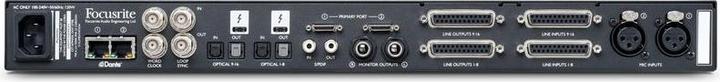 Actual product image Focusrite Red 16Line Thunderbolt 3 audio interface (USB)