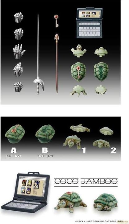 Actual product image Good Smile Company JOJO PART 5 - Silver Chariot - Figurine Super Action Chozokado 16cm