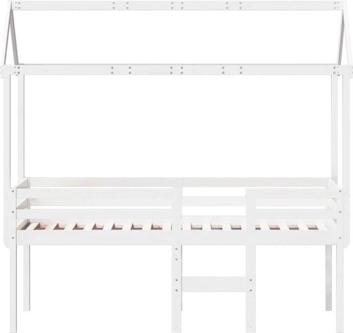 Produktbild vidaXL Hochbett mit Dach (75 x 190 cm)