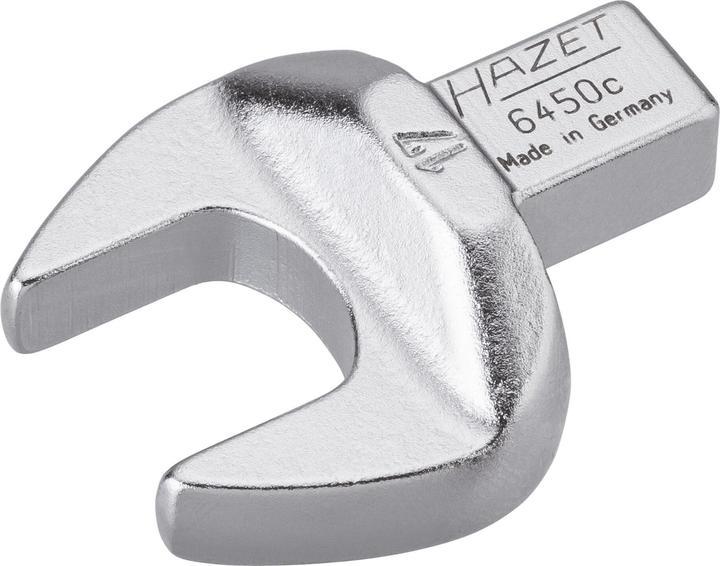 Produktbild HAZET Einsteck-Maulschlüssel 6450C-17 ∙ Einsteck-Vierkant 9 x 12 mm ∙ Aussen Sechskant Profil ∙ 17 m… (17 mm)