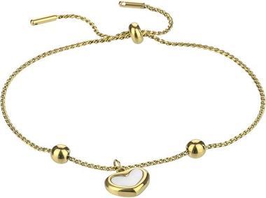 Emily Westwood - Romantic steel bracelet with hearts Jazlyn EWB24001G