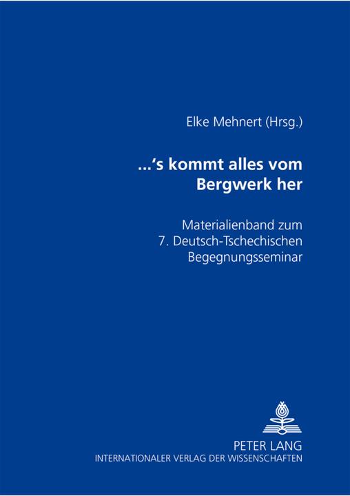 Produktbild s kommt alles vom Bergwerk her (Deutsch, 2005)