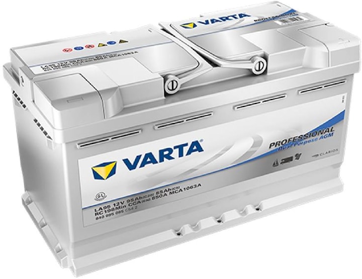 Varta AGM professionale a doppio scopo (12 V, 95 Ah, 850 A)
