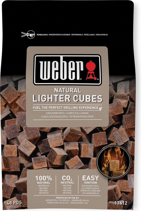 Actual product image Weber Lighting cubes
