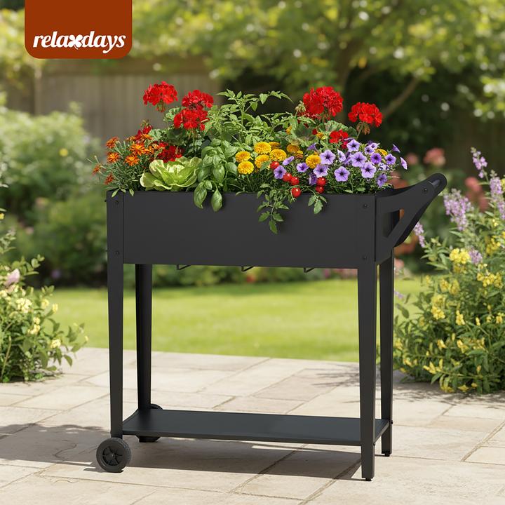 Actual product image Relaxdays planter