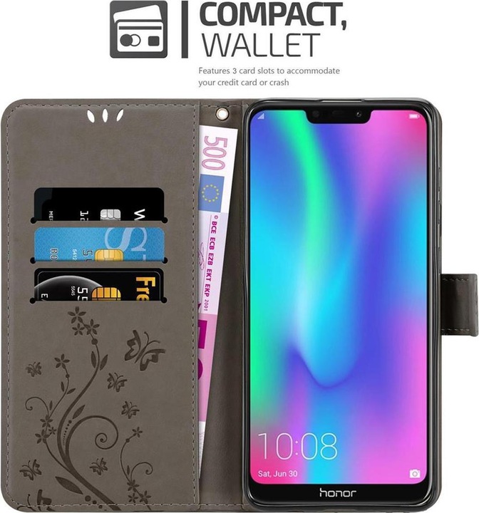 Produktbild Cadorabo Flower Book Cover (Honor 8C)