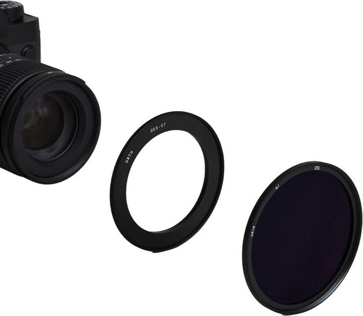 Actual product image Urth 55 67mm Step Up Ring Lens Filter Adapter (Filter adapters)
