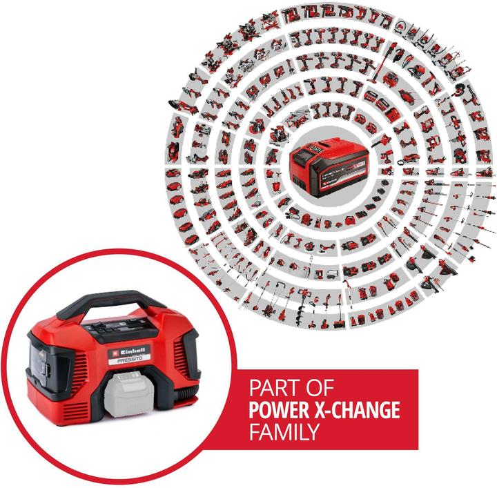 Produktbild Einhell Hybrid-Kompressor Pressito Solo (11 Bar, 21 l)