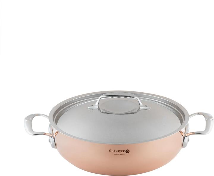 Image du produit de Buyer prima matera (28 cm, Cocotte + faitout, Acier inoxydable, Cuivre)