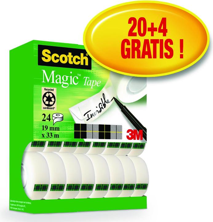 Image du produit Scotch Ruban adhésif Magic Pack d'avantages (19 mm)