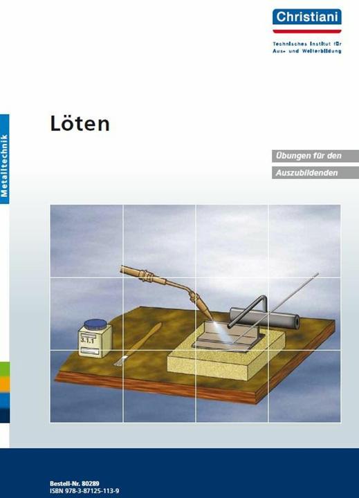 Produktbild Löten (Deutsch, Bundesinstitut für Berufsbildung, Denny Glasmann, 2001)
