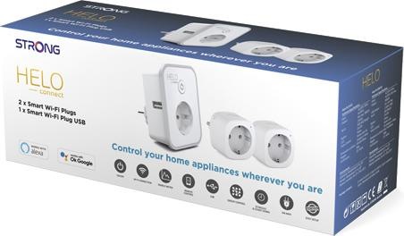 Produktbild Strong HELO-PLUSB-TRIPLE-EU 3er Set WLAN-Steckdosen