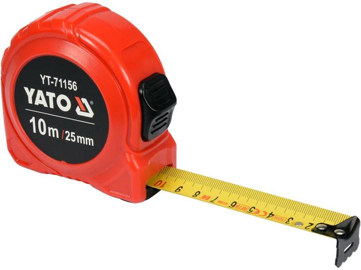 Actual product image Yato rolls measure 10m x 25 mm