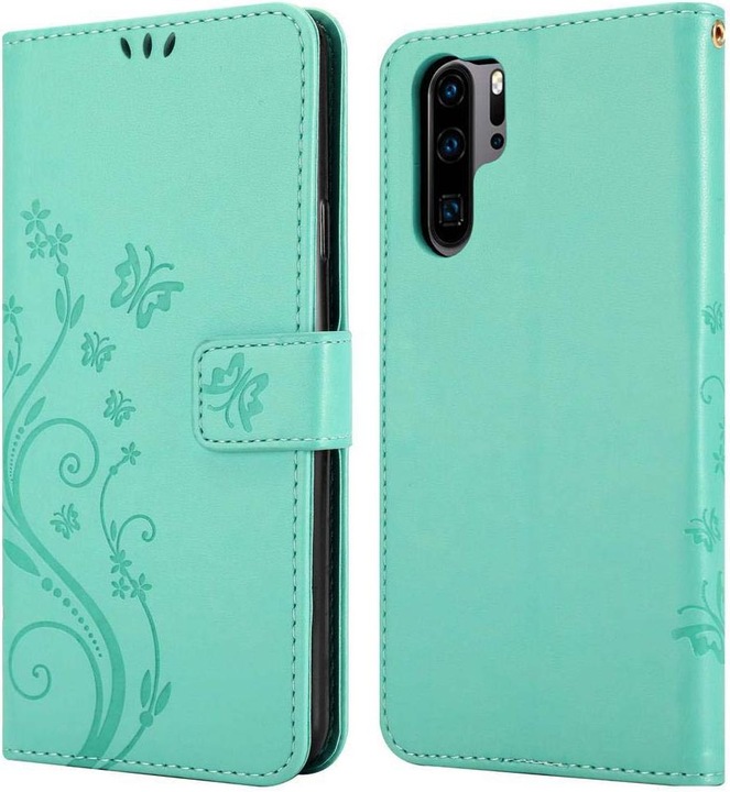 Produktbild Cadorabo Flower Book Cover (Huawei P30 Pro)