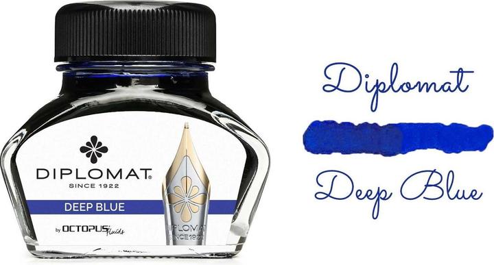 Produktbild Diplomat Tintenglas Ultramarinblau 30ml (Blau, 1 Stk.)