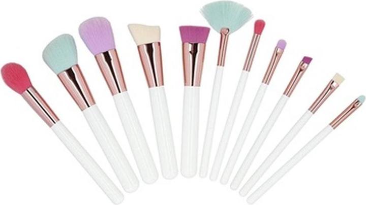 Produktbild Tools for Beauty T4B MIMO 11 Piece Makeup Brush Set with Case - Multicolor (Set)
