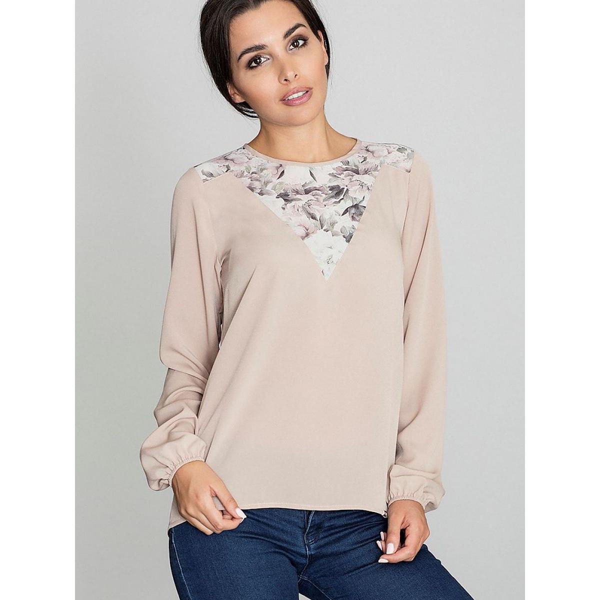 Figl, Damen, Bluse, Bluse, Beige, (S)