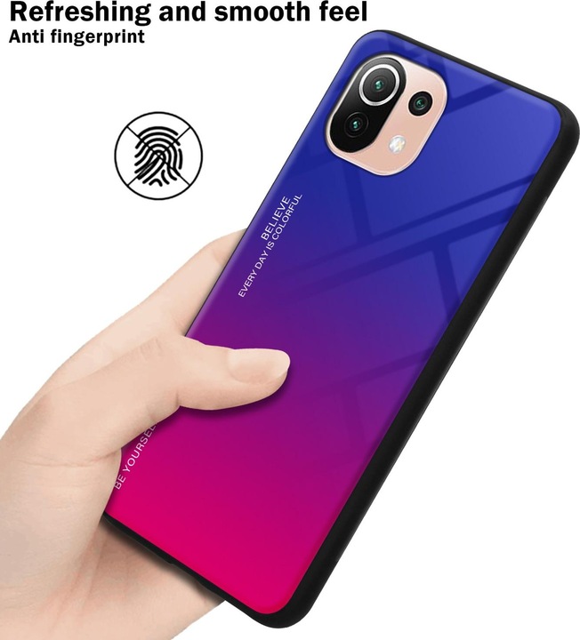 Immagine prodotto Cadorabo Manicotto per vetro in TPU a 2 colori (Xiaomi Mi 11 Lite, Xiaomi Mi 11 Lite 5G, Xiaomi Mi 11 Lite 5G NE)