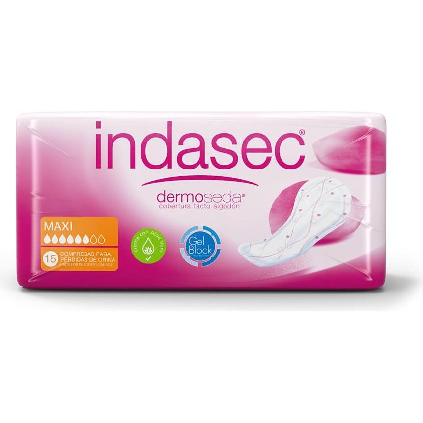 Thumbnail - Indasec, Inkontinenzhygiene, Dermoseda Maxi (15 x)