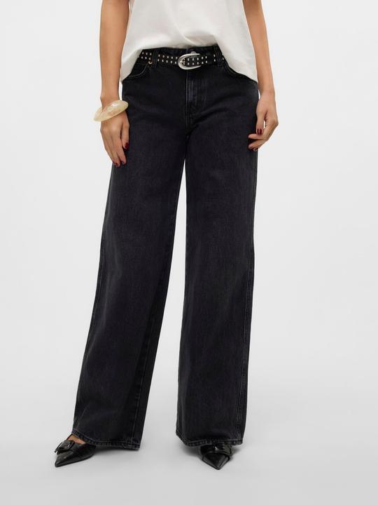 Actual product image Vero Moda VMREMY Weiter Beinschnitt Jeans Weit geschnitten (W27/L32)
