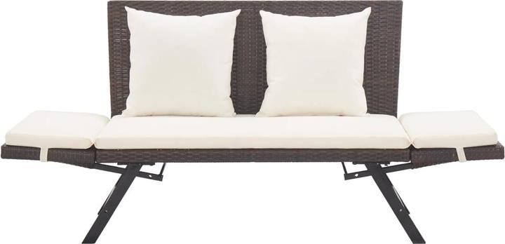 Actual product image vidaXL Aussen-Sonnenliege