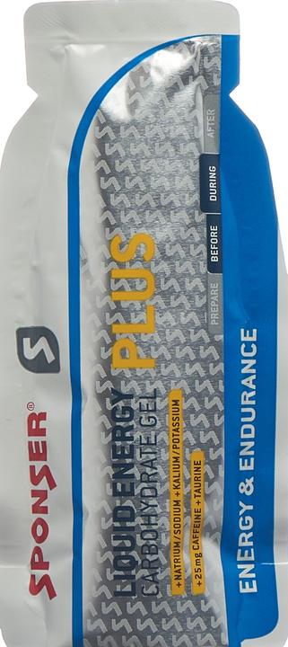 Actual product image Sponser Liquid Energy Plus (Neutral, 1 pcs., 35 g)