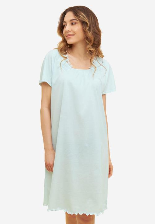 Produktbild Féraud Nachthemd Wellensaum (44)
