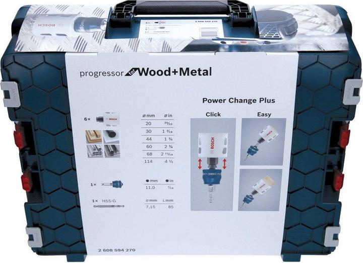 Produktbild Bosch Professional Zubehör Progressor for Wood and Metal (20, 30, 60, 68, 114 mm)