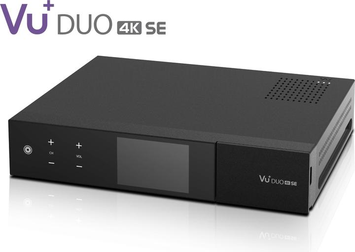 Actual product image Vu+ Duo 4K SE (4 GB, DVB-C, CI Shaft)