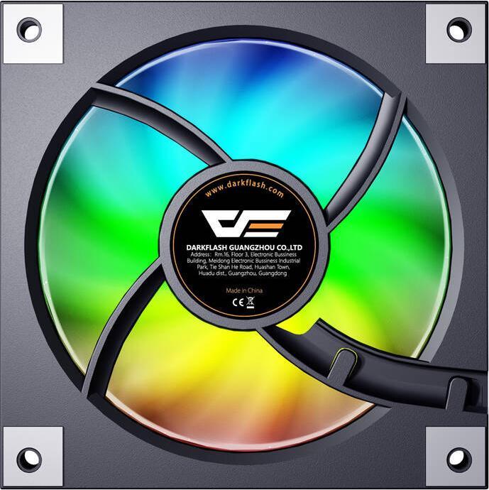 Produktbild Darkflash Tech Darkflash DM20 computer fan (black) (120 mm, 1x)