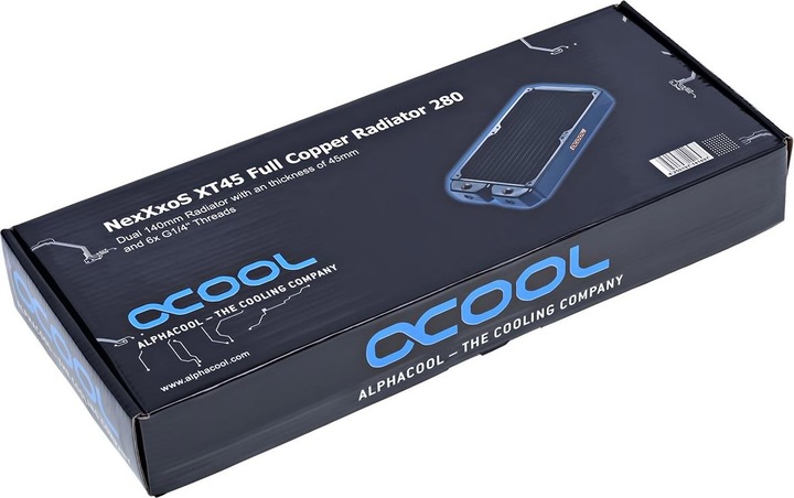 Produktbild Alphacool XT45 Full Copper 280mm (140 mm)