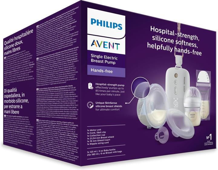 Actual product image Philips Avent Hands-free electric single breast pump