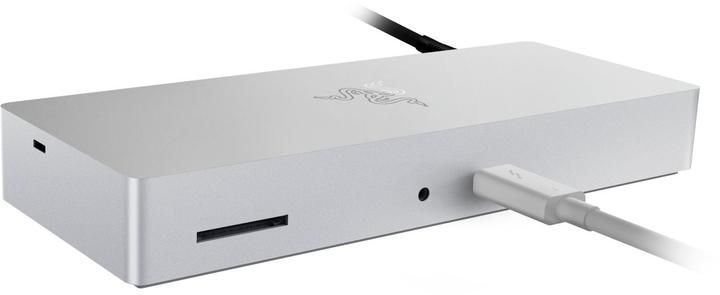 Actual product image Razer Thunderbolt 4 Dock Mercury Edition (Thunderbolt, 9 ports)