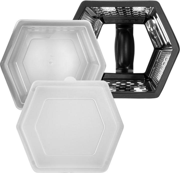 Actual product image Resto GRATER WITH CONTAINER 6 SIDES/95413