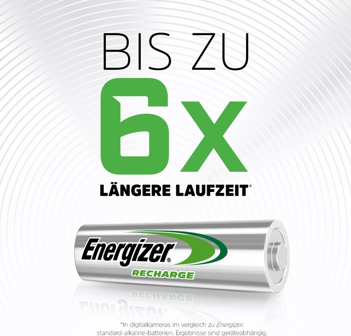 Actual product image Energizer Recharge Extreme (4 pcs., AA, 2300 mAh)