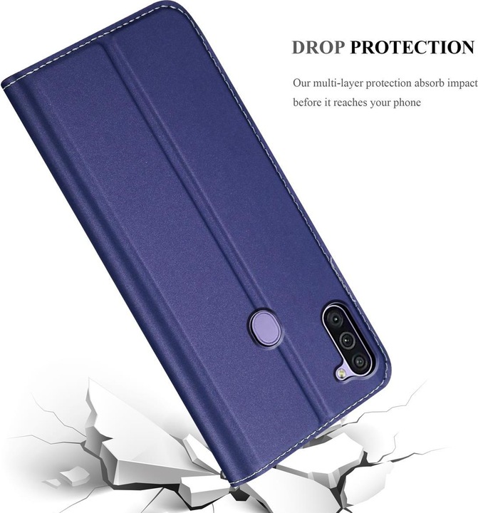 Actual product image Cadorabo Book Classy Style Cover (Samsung Galaxy A11, Samsung Galaxy M11)