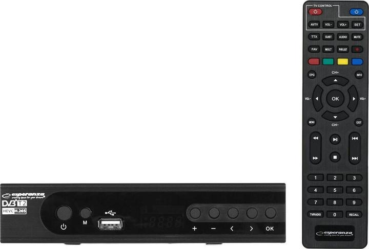 Produktbild Esperanza EV106P (DVB-T, DVB-T2, DVB-C, DVB-S, DVB-S2)