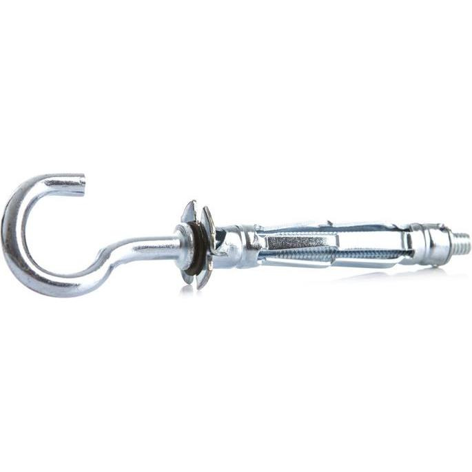 Haushalt, Garderobe + Kleiderhaken, STEEL ANCH WIT ROUN HOOK M5X40 S3-13 2PC