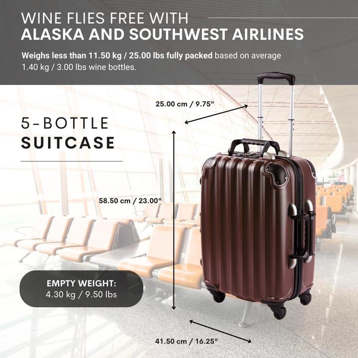 Produktbild VinGardeValise Weinkoffer für 5 Flaschen