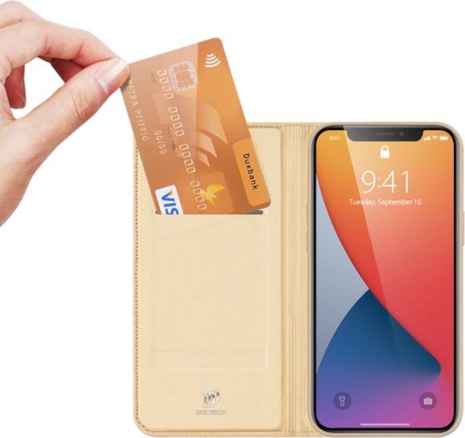 Actual product image Dux Ducis Skin Pro Series Bookcover (Apple iPhone 12, Realme 12 Pro+)