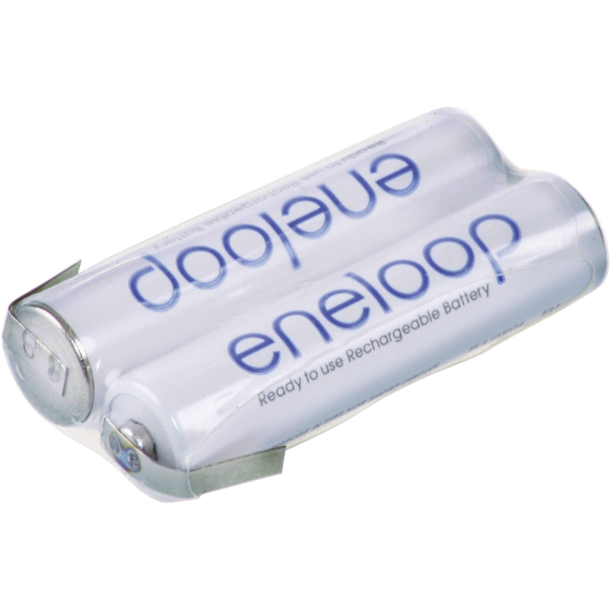 Panasonic Batteria ricaricabile 2x Micro (AAA) Z-solder (750 mAh)