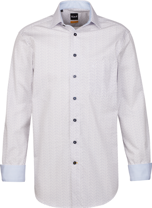 Actual product image Kauf Firenze New Kent long sleeve modern fit with contrast (42)