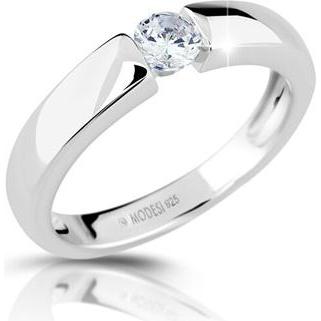 Modesi, Ring, Silver ring with cubic zirconia M01211 - Circuit: 57 mm, (57)