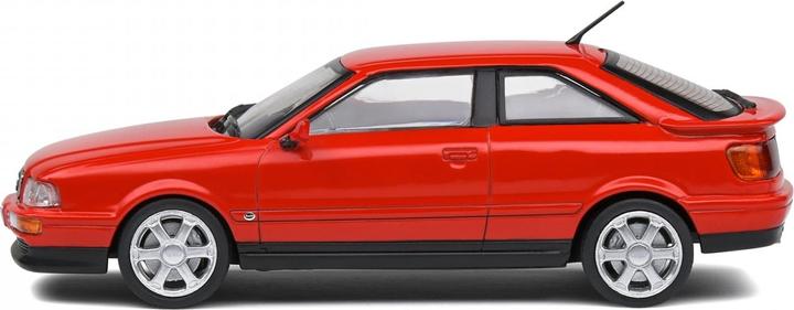 Actual product image Solido 1:43 Audi S2 Coupe red