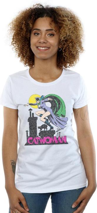 Produktbild Catwoman Crackle Logo TShirt (XXL)