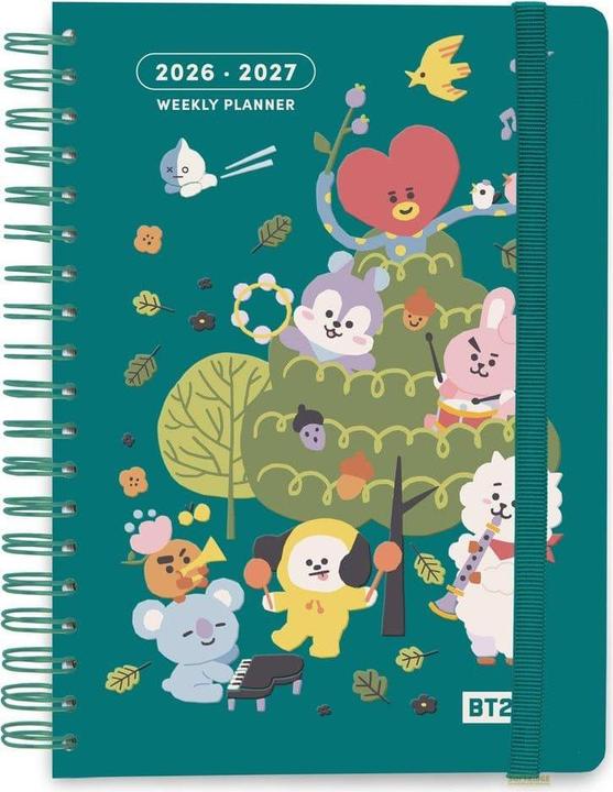 Image du produit Grupo Erik BT21 agenda scolaire hebdomadaire 2026/2027 A5 (A5)