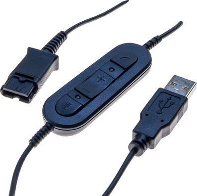 Produktbild Dacomex uc usb adaptor cable with plt qd( optimize for skype (USB 2.0)