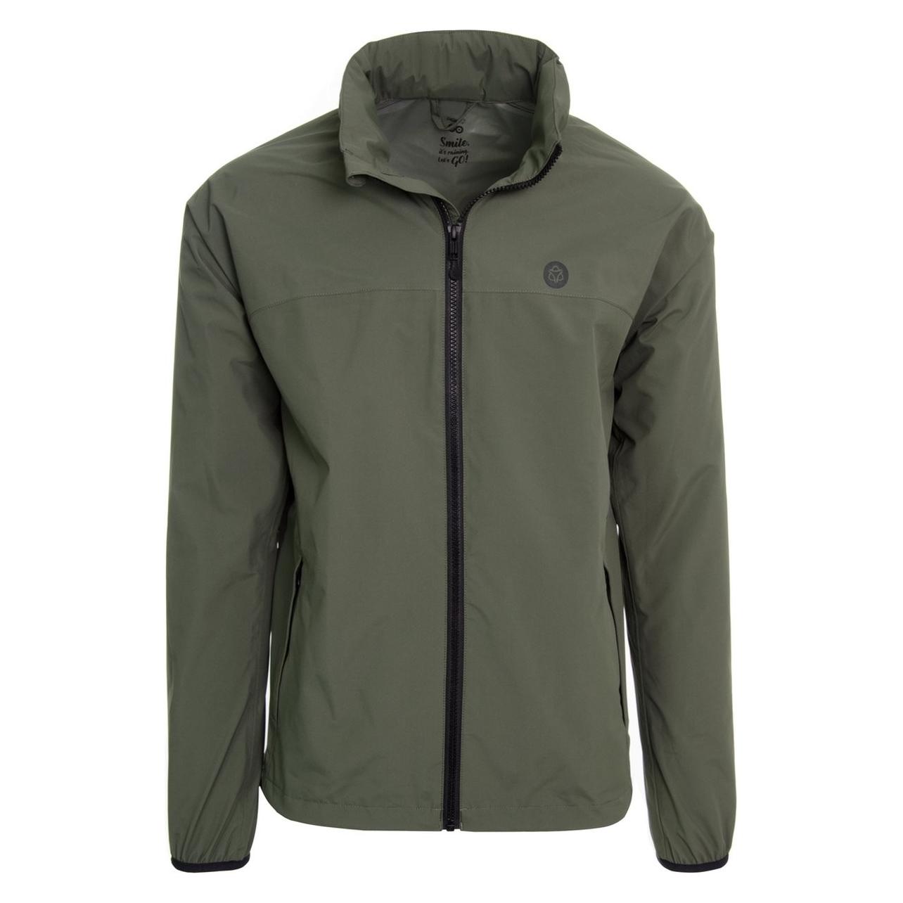 Agu, Unisex, Fietsjassen, Essentieller Regenmantel (Xl), Groen, Xl