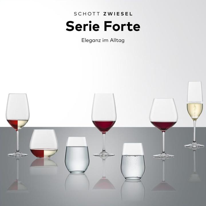 Produktbild Schott Zwiesel Weissweinglas Forté 0 4 Stück (29 cl, 4 Gläser, Weissweingläser)